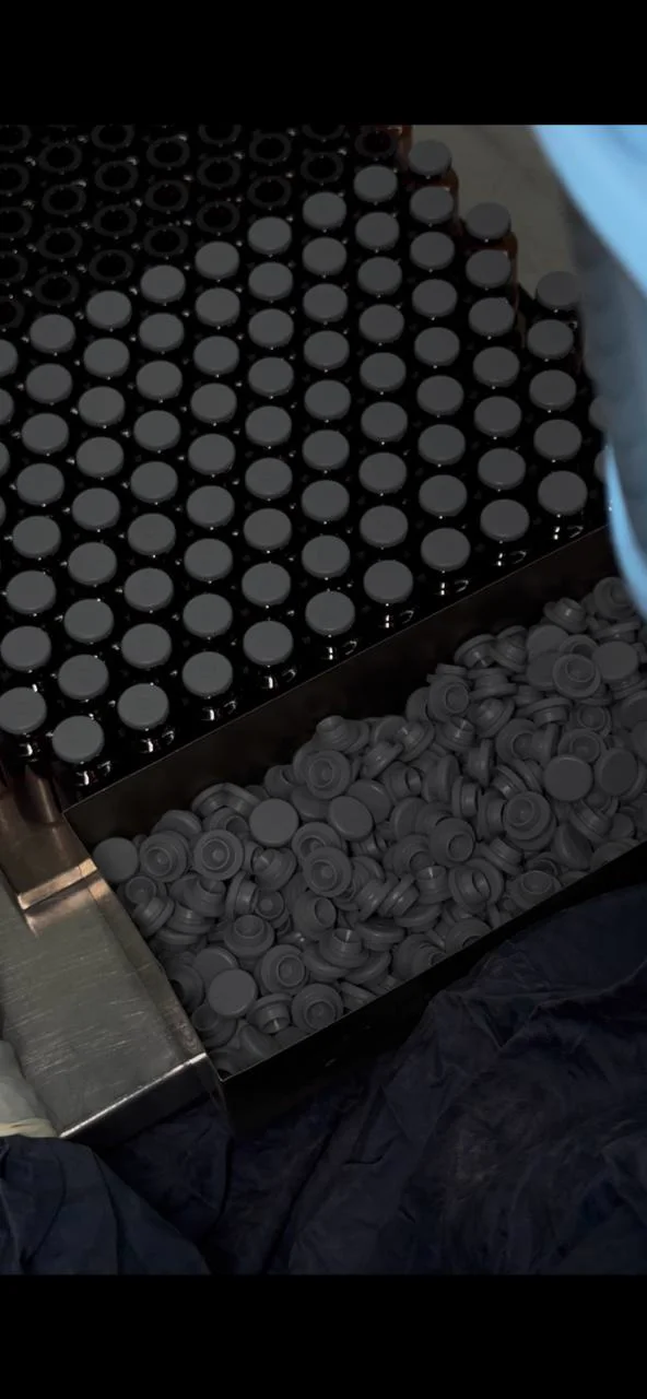 Componentes utilizados durante uma etapa do processo produtivo